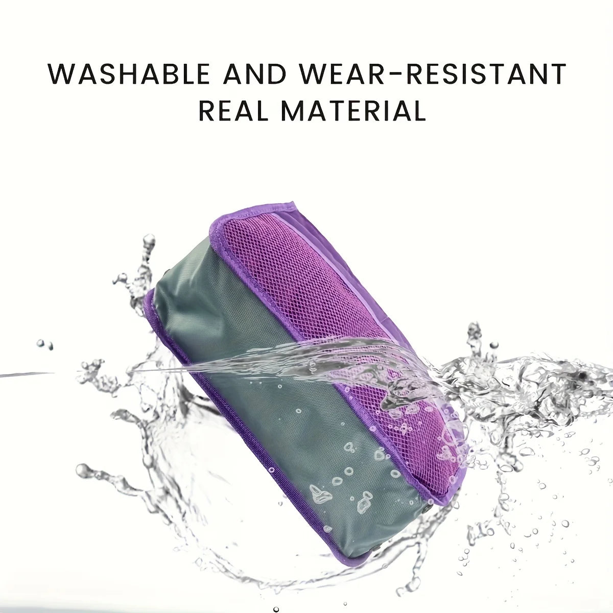 Multifunctional Bi-fold Storage Bag Double Zipper Large Capacity Storage Arrangement Makeup Toiletries Large Classification B