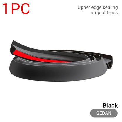 SEAMETAL Car Rubber Sealing Strip Auto Trunk Lid Gap Seal Strip Universal Hatchback Upper Edge Trim Dustproof Car Accessories