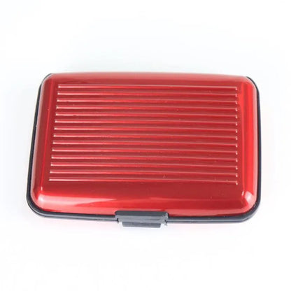 Business Credit Cards Holder ID Card Case Aluminum Metal Waterproof Bank Card Protection Holder Case Men Women Wallets