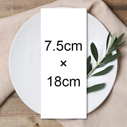 Personalized Table Card Couple's Name Wedding Invitations Thank You Welcome Menu Place Cards Editable Modern Minimalist Decor