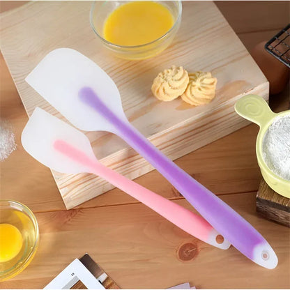 Kitchen Utensils Kitchens Heat Pastry Mini Resistant Baking Bar. Spatula Accessories Bakeware Translucent Cream Silicone Tool