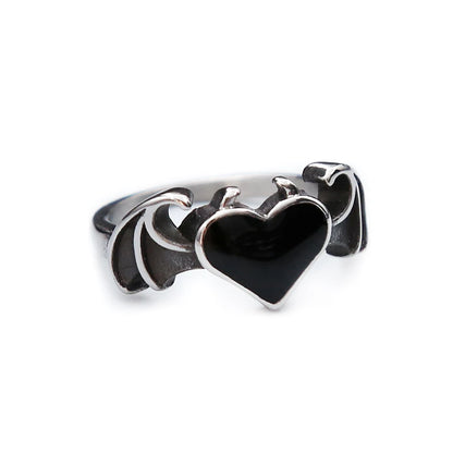 Fashion 316L Stainless Steel Simple Rings For Men Women Punk Hip Hop Square Band Flat Top Signet Ring Charm Party Jewelry Gif
