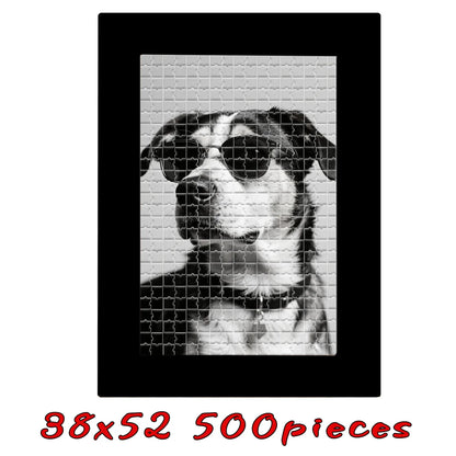 Customized Wooden Puzzles,Wooden Frames in Multiple Color Sizes,Custom Graduation Photo Puzzles as Creative Gifts