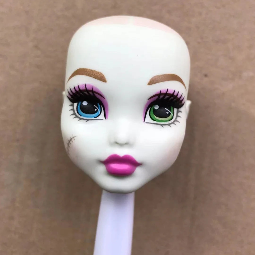 Multi-Joints Movable Doll Body Toy 23cm Doll Toy To Fit Many Heads White Green Brown Purple Monstering High Doll Body Cat hea