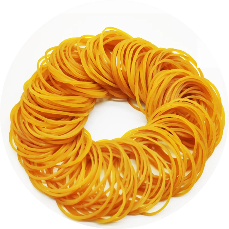 Elastic Rubber Bands Fasteners Elastic Bands Used for Office School Stationery Supplies Stretchable Sturdy Rubber Elastics Ba
