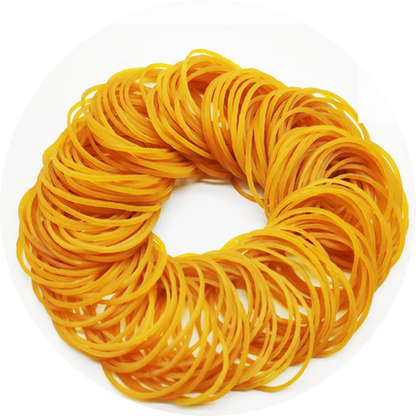 Elastic Rubber Bands Fasteners Elastic Bands Used for Office School Stationery Supplies Stretchable Sturdy Rubber Elastics Ba