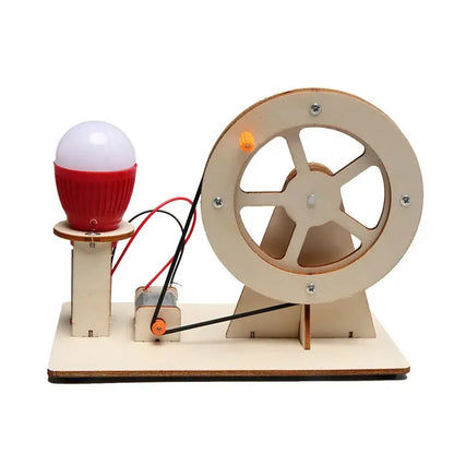 Hand-cranked Generator Student Science and Technology Children's Handmade Diy Material Random Color