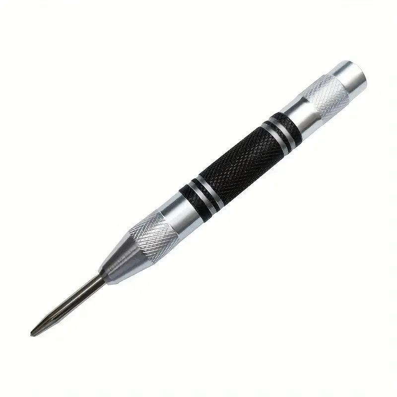 Auto Center Puncher Hole Marker Wood Metal Steel Spring Load Kerner Drill Locator Heavy Duty Punch Carpentry Automatic Hand T
