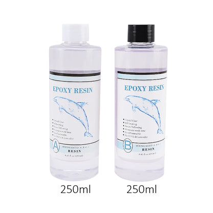 1:1 Clear Epoxy Resin Crystal Clear Art Resin Epoxy 2 Part Epoxy Casting Resin Kit with Measuring Cups, Stick, Silicone Glove
