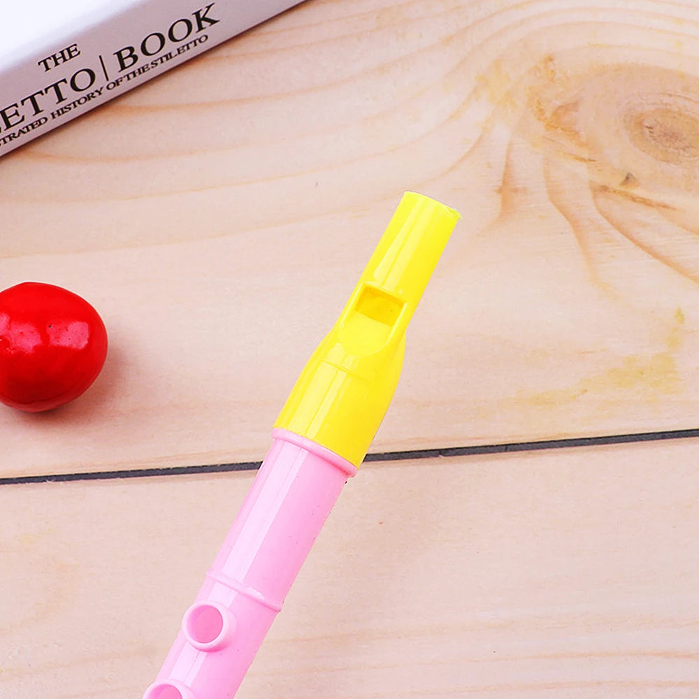 20 Pcs Mini Fun Kids Party Favor Colorful Flute Musical Instrument Toys Birthday Gift Souvenir Piñata Boys Girls Carnival Pri