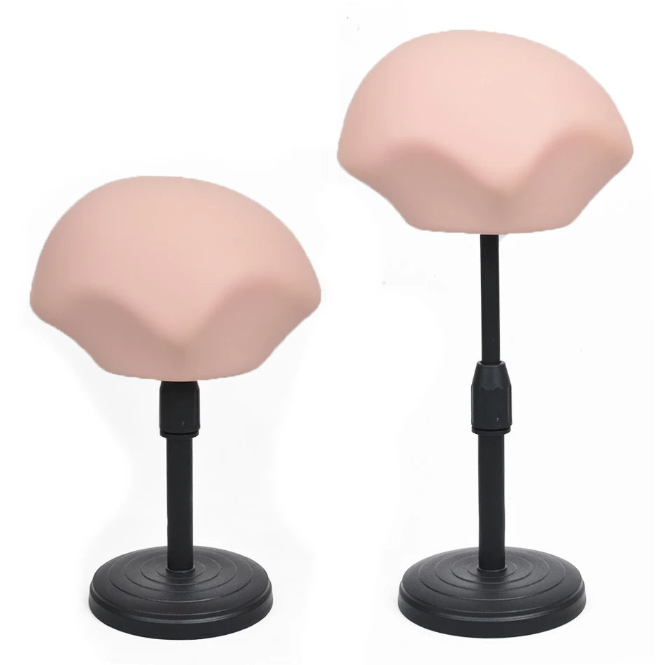 Mannequin Manikin Head Wig Stand With Adjustable Model Flocking Wig Hair Glasses Display Male Female Mannequin Head Model