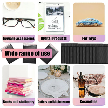 20Pcs Black Bubble Mailers Self Seal Mailing Envelopes Bags for Small Business Shipping and Packaging