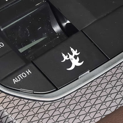 15Pcs Funny Car Switch Button Stickers - Universal Fit for AC Panel Center Console Blank Buttons, Fun Auto Decals