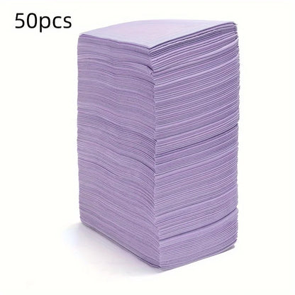 50pcs Disposable Waterproof Tattoo Clean Pad Tattoo Bibs Table Covers Clean Pad Patient Dental Napkins Tattoo Accessories - p