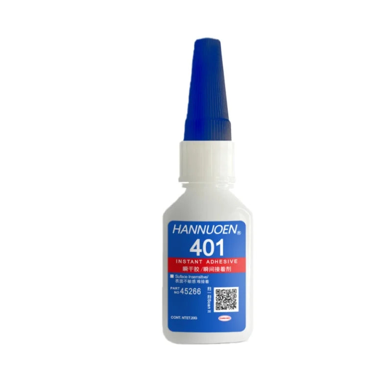 5Sec Super Glue Strong Bond for Shoes/Glass/Metal/Wood/Plastic,Ceramic Quick Dry Industrial Strength Instant Adhesive - 401-2