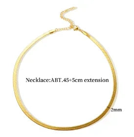 Stainless Steel Creative Steel Ball Chain Necklace - C20 2X45