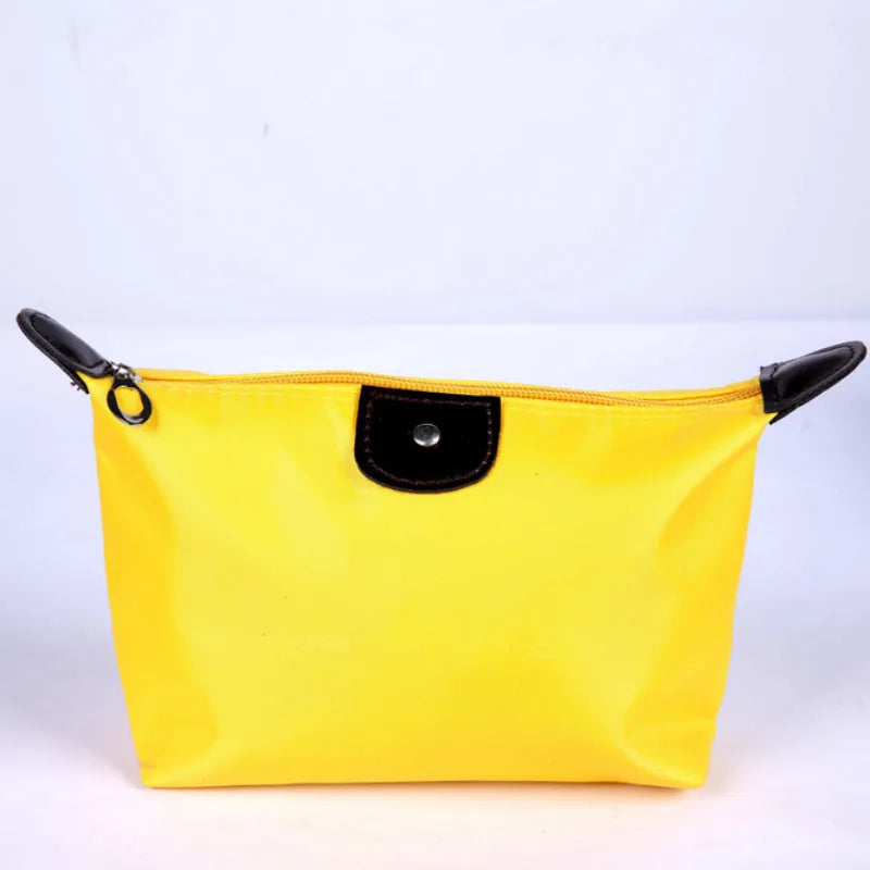 Cosmetic Bag For Women Colorful Waterproof Travel Dumpling Storage Bags Mini Cute Toiletry Makeup Portable Tote Bags Purses 2
