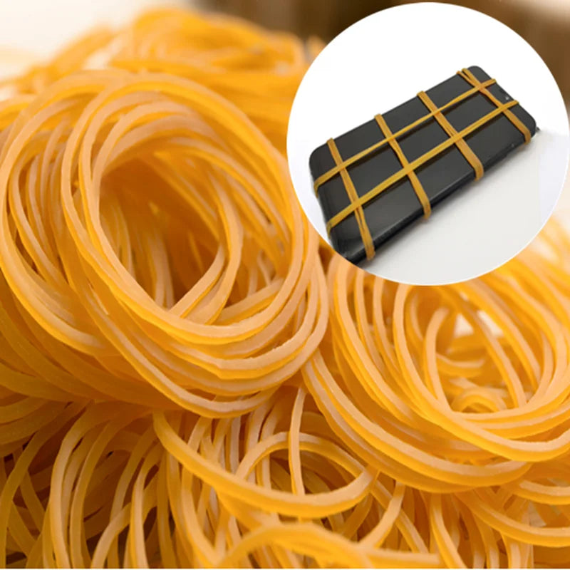 Elastic Rubber Bands Fasteners Elastic Bands Used for Office School Stationery Supplies Stretchable Sturdy Rubber Elastics Ba