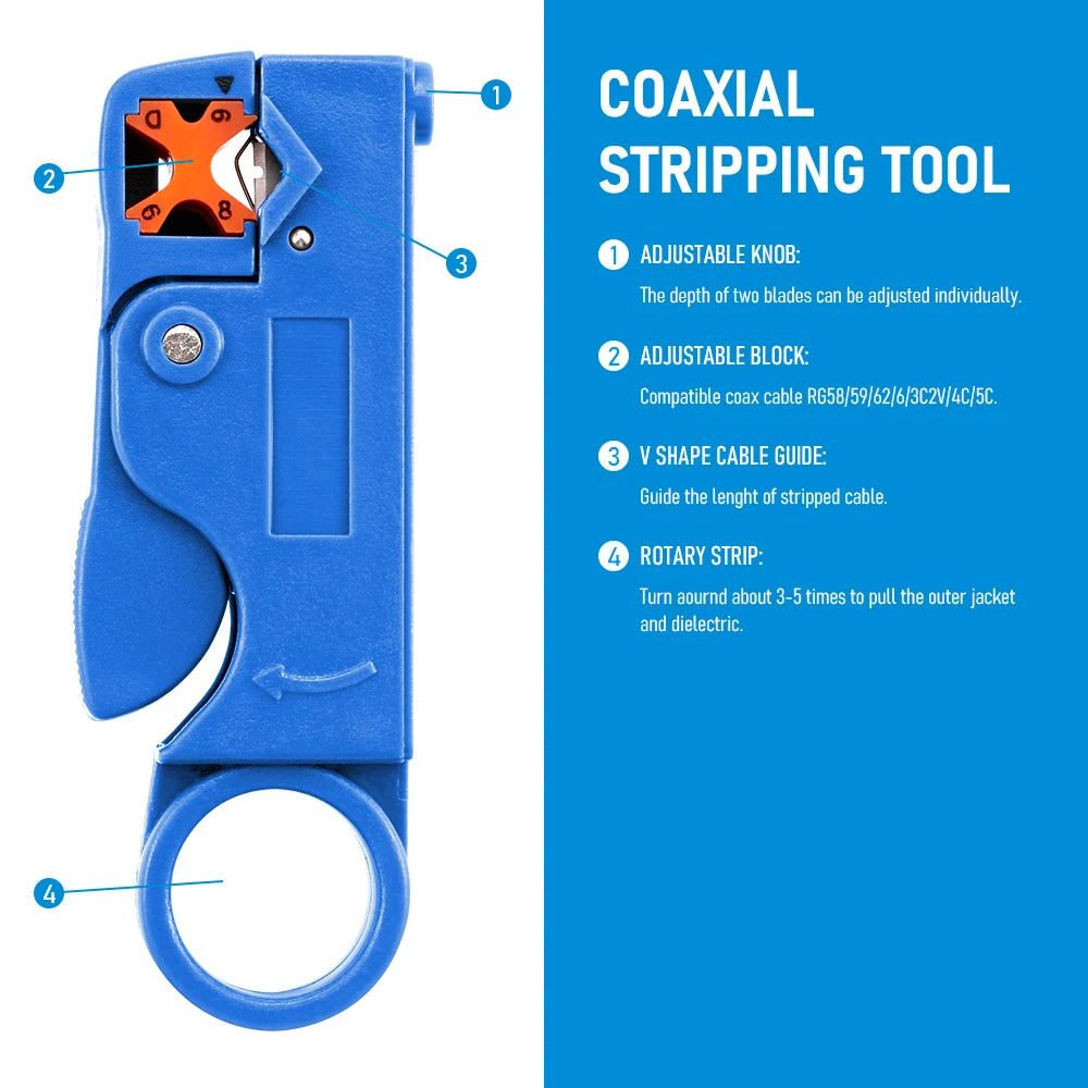 Stripping Pliers Decrustation Wire Cable Tools Stripper Stainless Steel Hexagon Wrench Accessory Insulated Electrical Straigh