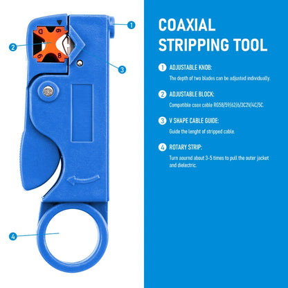 Stripping Pliers Decrustation Wire Cable Tools Stripper Stainless Steel Hexagon Wrench Accessory Insulated Electrical Straigh
