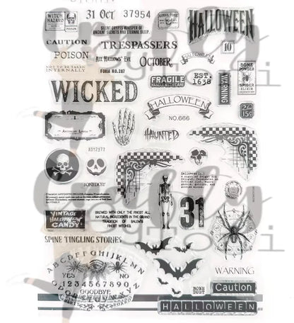 2026 New A6 Clear Stamps Identity Card Design DIY Scrapbook Journal Album Card Making Supplies - only stamp