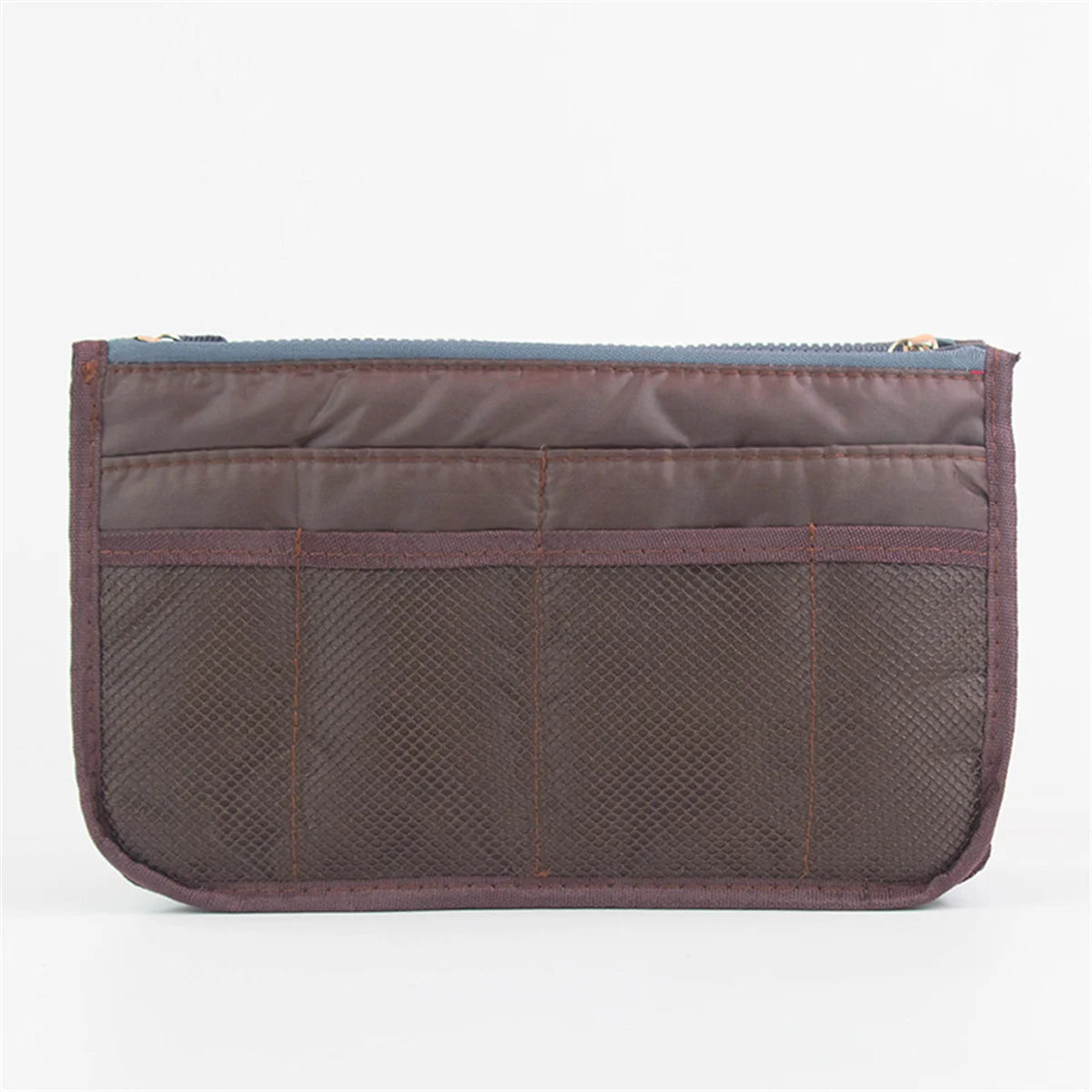 Multifunctional Bi-fold Storage Bag Double Zipper Large Capacity Storage Arrangement Makeup Toiletries Large Classification B
