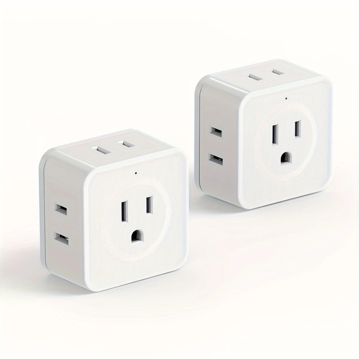 5 Way Multi Plug Outlet Extender, Wall Outlet Expander, Small Electrical Outlet Splitter for Travel, Home, Office, Dorm - QP5