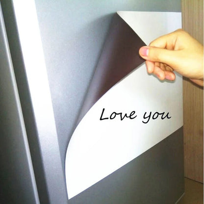 A4 Size Dry Erase White Board for Fridge Sticker Magnetic Whiteboard,Portable 11.8"x8.2" Planner for Refrigerator