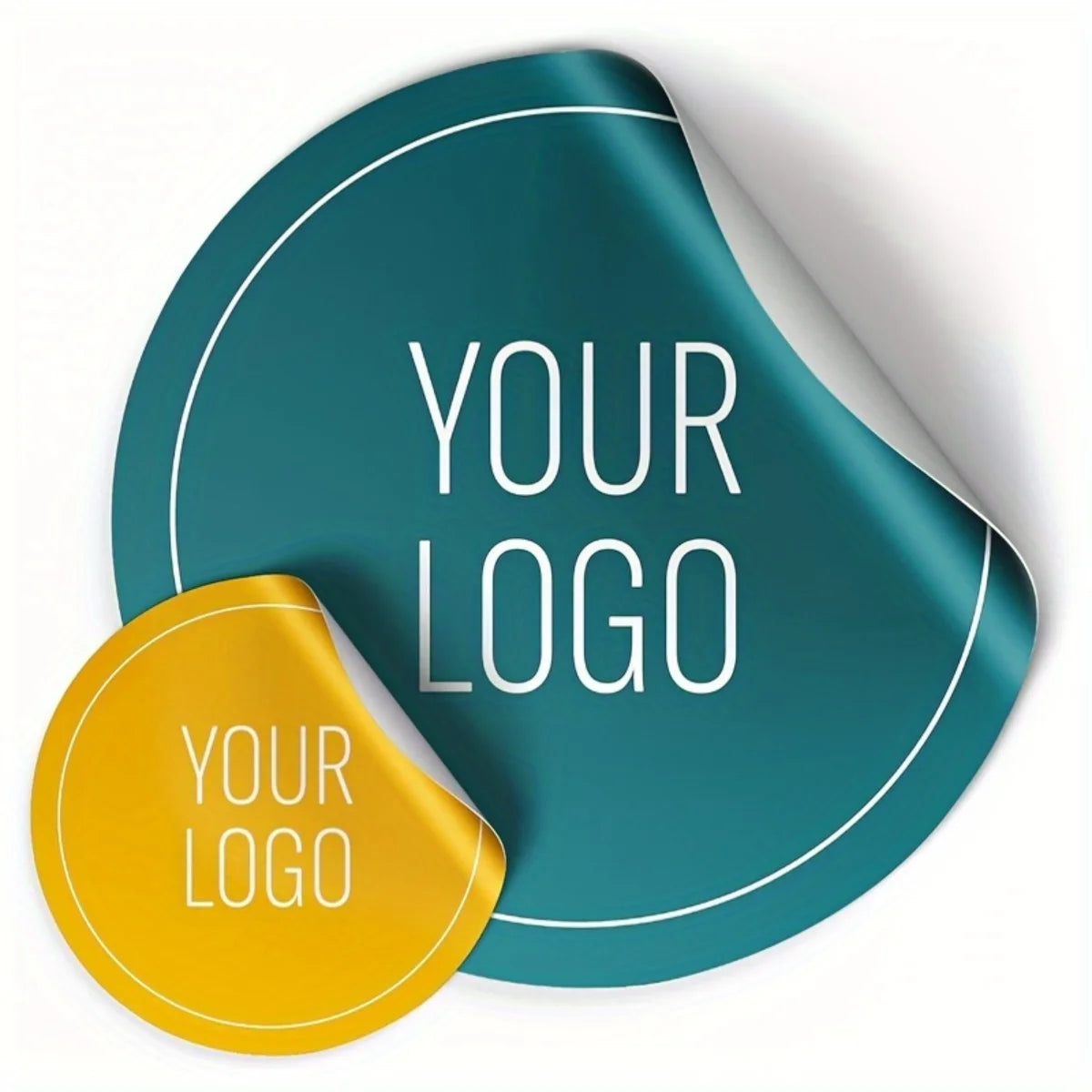 Customized Stickers for Weddings, Birthdays, Baptisms - Personalized Event Decor, Durable Waterproof Vinyl, Bulk Party Suppli