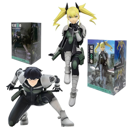 8/15cm Anime Figurine Kaiju No. 8 Soshiro Hoshina Kikoru Shinomiya Action Model Pvc Toy Collection Desktop Accessories Gift