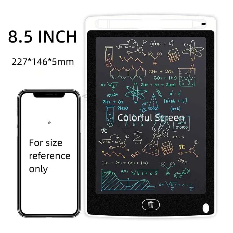 Kids Magic Drawing Board 4.4/8.5inch LCD Drawing Writing Tablet Children Graffiti Sketchpad Handwriting Board Educational Toy
