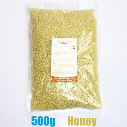 500g/200g/50g Hard Wax Beans for Hair Removal Body European Brazilian Pearl for Wax Warmer Waxing Beans for Wax Heater Machin