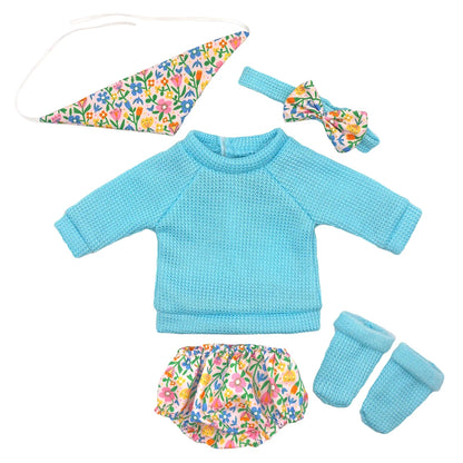 Baby Born Doll Outfits For 13-18 Inch Newborn Doll Cute Jumpers Rompers Suit+Shoes Doll Accessories Festival Birthday Gift - 
