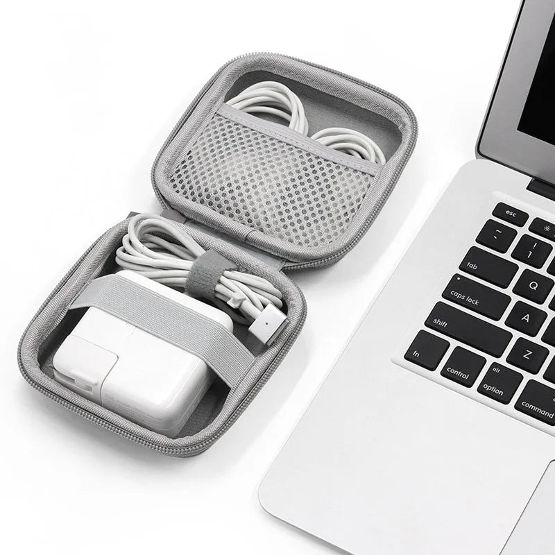 Portable Earphone Storage Bag Data Cable Organizer Bag Multifunctional Digital Gadgets Case For Charger U Disk Protective Cov