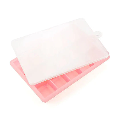 Silicone world Silicone Ice Cube Mold 15/24 Grids Square With Lids Trays Icecream Cold Drinks Whiskey Cocktails Tools Ice Mol