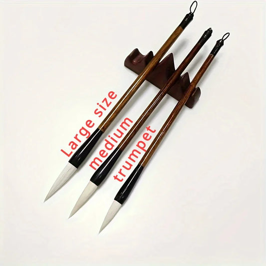 Calligraphy Brush Set, 3-Piece, Bible Verse Artwork, Custom Name Gifts For DIY Crafts