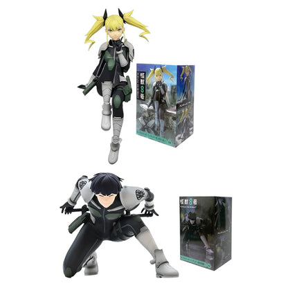 8/15cm Anime Figurine Kaiju No. 8 Soshiro Hoshina Kikoru Shinomiya Action Model Pvc Toy Collection Desktop Accessories Gift -