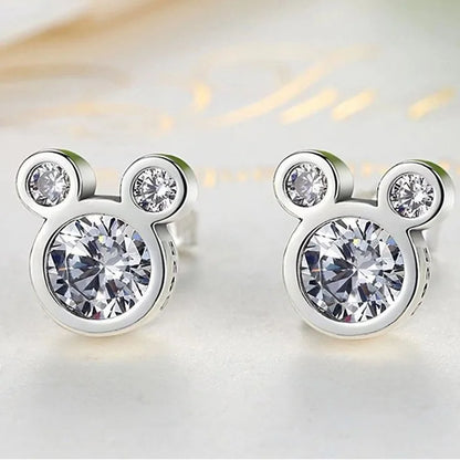 New 925 Sterling Silver Earrings for Women Fashion Jewelry Wedding Engagement Party Gifts