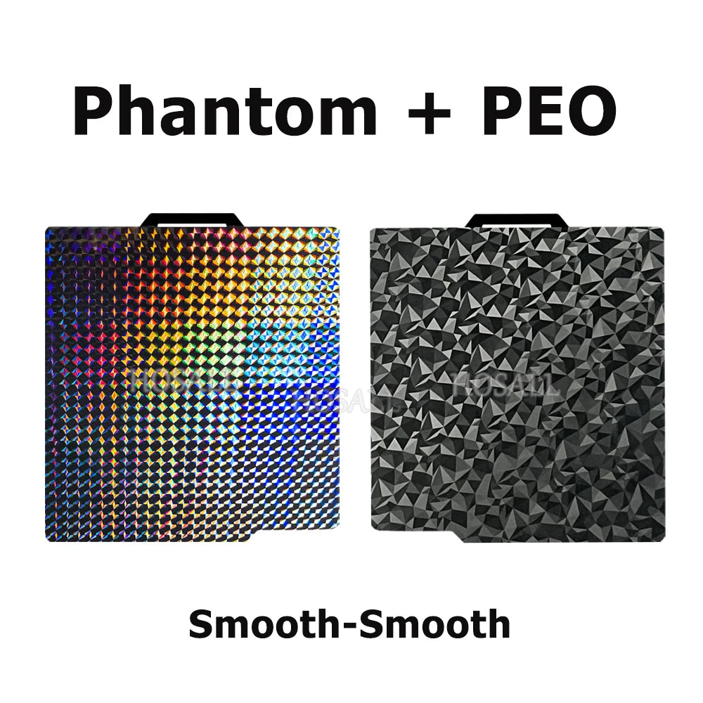 3D Printer Build Plate for Bambu Lab P2S X1 X1C P1P P1S A1 3D Printer Accessories PET Carbon Fiber Diamond PEI Texture Heatbe