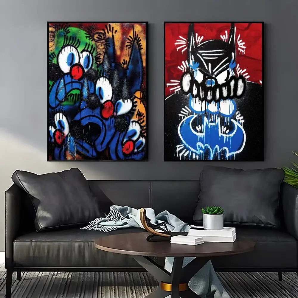 Abstract Art O-Olaolu S-SSlawn Poster HD Art Mural Wallart Waterproof Vintage Print Decor for Home Decoration DIY Durable