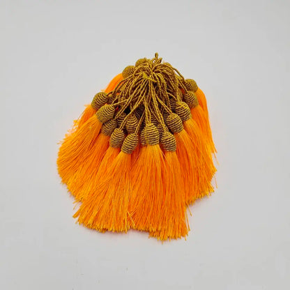 Beatiful 5pcs Hanging Rope African LaceTassels Fringe Sewing Tassel Trim for Fabric DIY Curtain Accessories Decoration - Oran