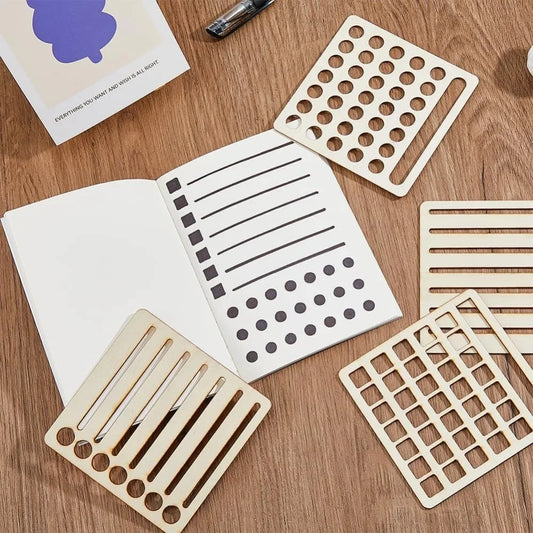 6-Pcs Colorful Ink Blending Brushes Set For Painting, Drawing, Card Making