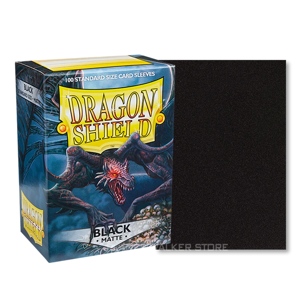 66X91mm 100 PCS/BOX Colorful Matte Cards Sleeves Dragon Shield Cards Cover Cards Protector for PKM/Star Reals Board Games - M