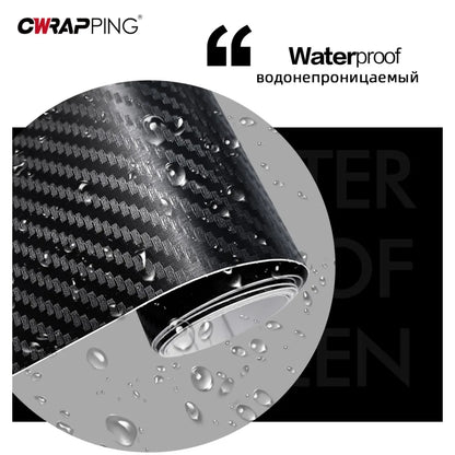 3D127cm Carbon Fiber Vinyl Wrap Car Stickers Motorcycle Protection Auto Styling Stickers Exterior Decor Film for Cars Supplie
