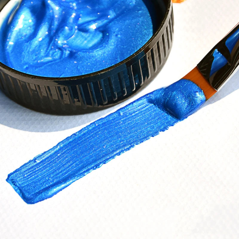 60ml Golden Paint Metallic Acrylic Paint,waterproof Not Faded for Statuary Coloring DIY Hand Clothes Painted Graffiti Pigment