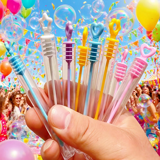 10-100 Pcs Mini Color Bubble Empty Bottle Birthday Party Carnival Gift Wedding Party Guests Baby Shower Gift Decoration Suppl