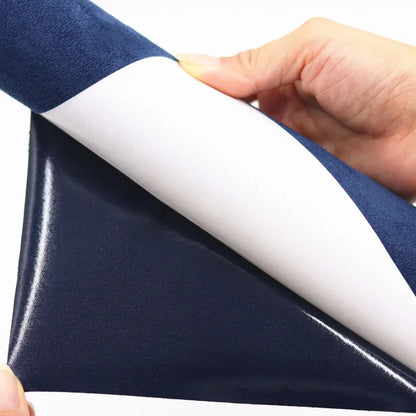 Self-Adhesive Suede Fabric Microfiber Luxurious Plush Car Interior Wrap Velvet Fabric for Jewelry Display Case Decor DIY Craf
