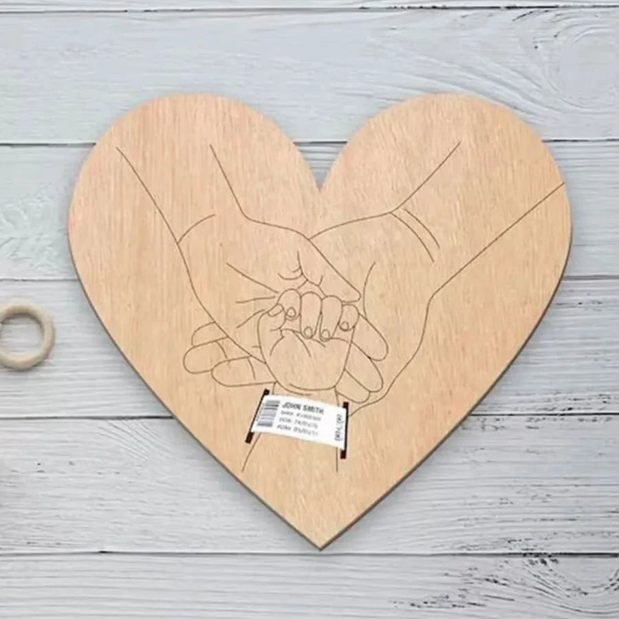 Baby Gift Memorial Day Gift Newborn Engraved Keepsake Holder Photography Accessories Personalized Name ﻿SeasonSea - 2