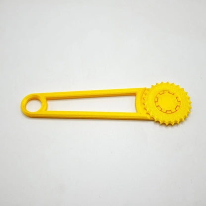 2025 New Cardboard Box Punch Tool - Heavy Duty Paper Hole Puncher for Home DIY Craft Packaging Supplies - yellow