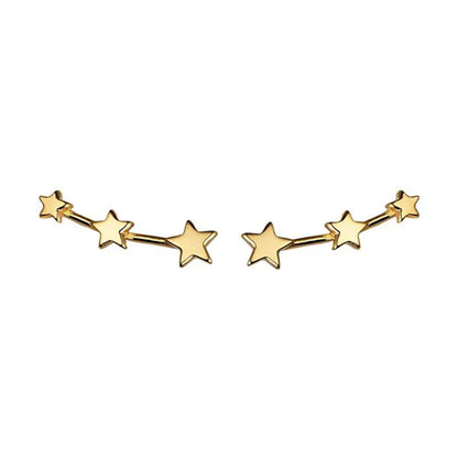 2021 gold-plated Ear Jackets Climbers Clip Earrings For Women CZ Zircon Stud Earring Earcuffs Men Jewelry